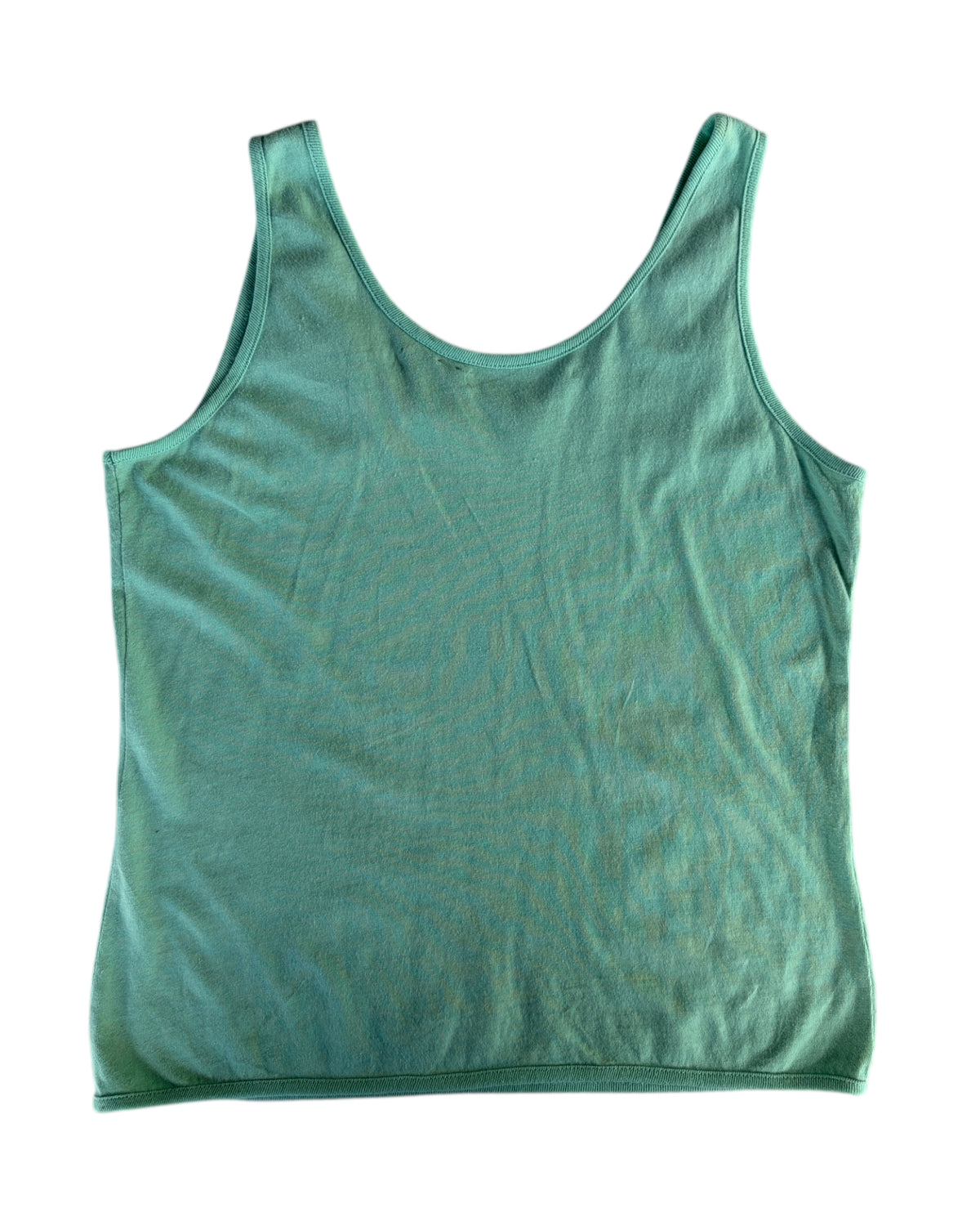 2000S MINT GREEN SEQUIN TANK TOP