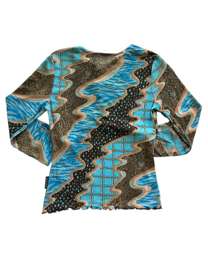 2000S XOXO BLOUSE