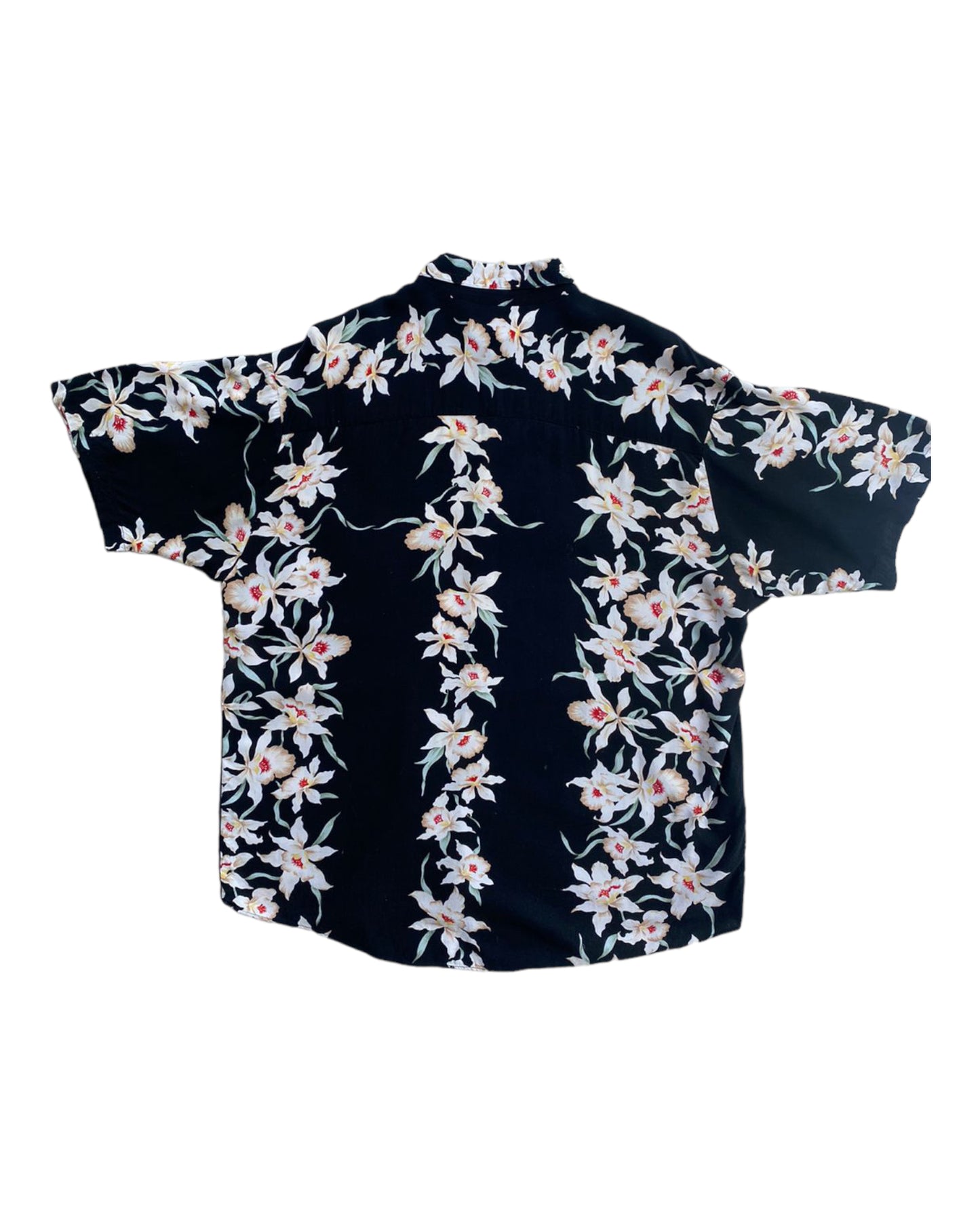 2000s UNTIEO HAWAIIAN BLACK SHIRT