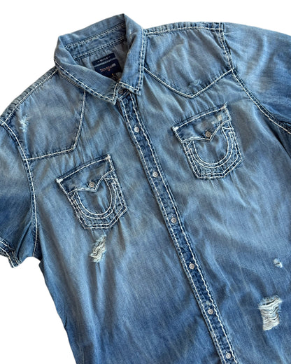 2000´S TRUE RELIGION DENIM SHIRT