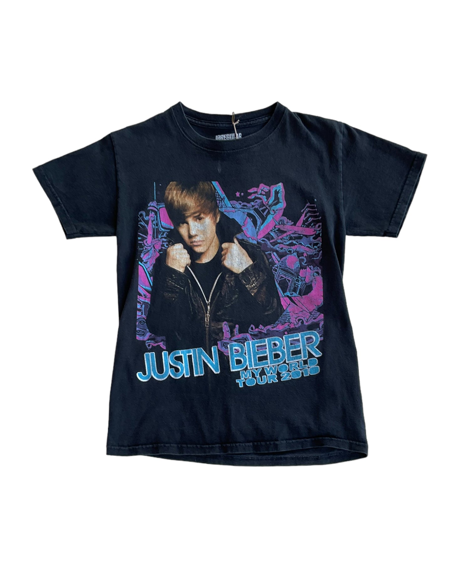 2010'S JUSTIN BIEBER MY WORLD TOUR T-SHIRT