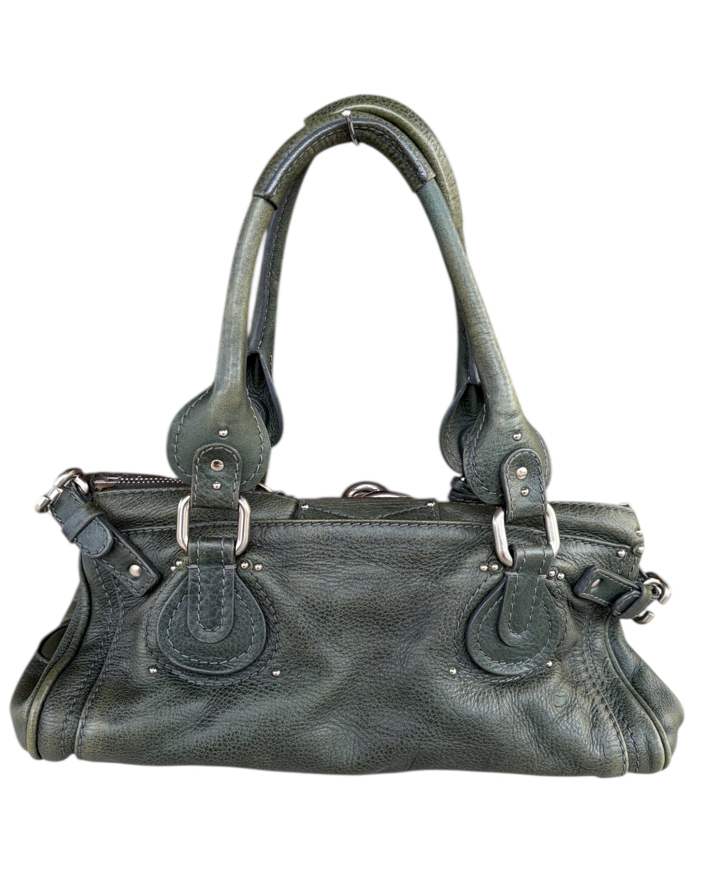 2000S CHLOÉ PADDINGTON LEATHER HANDBAG