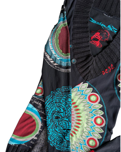 2000S DESIGUAL CHIEF CARDIGAN