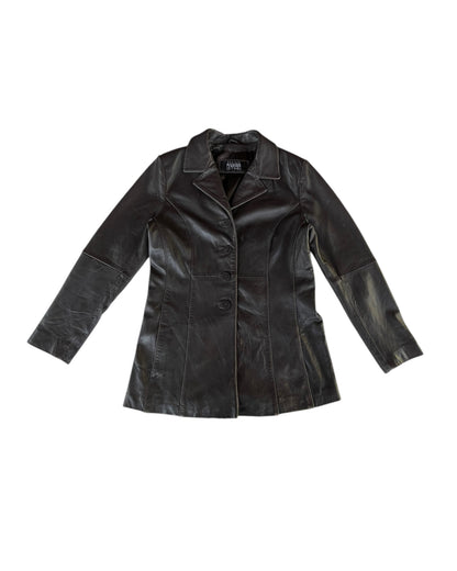 2000S WILSONS LEATHER BROWN JACKET
