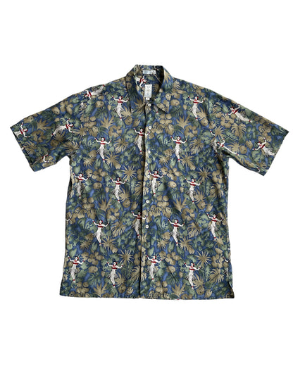 1990S BURMA BIBAS HAWAIIAN SHIRT