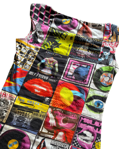 2000s MISS SIXTY ALBUM DRESS