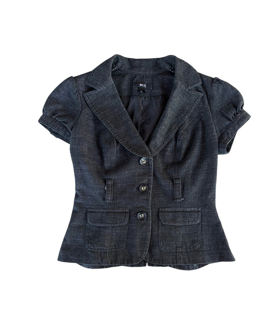 2000S BCX BLACK SHORT SLEEVE BLAZER