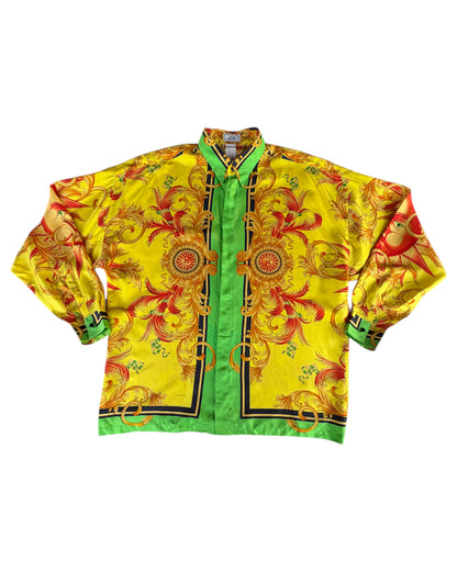 1990s GIANNI VERSACE SILK BAROQUE SHIRT