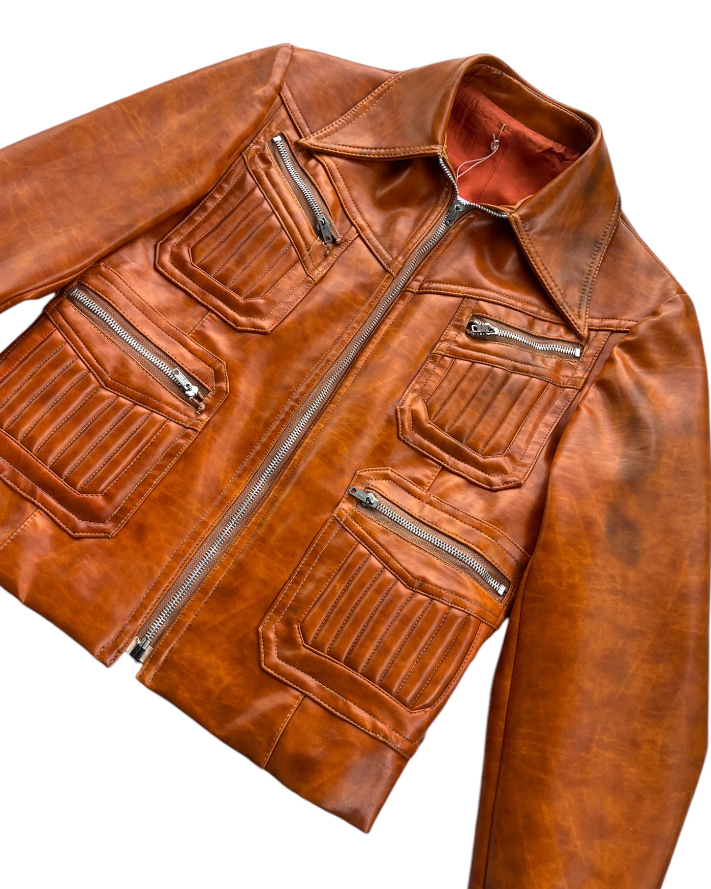 1970s SPORTLINE ORANGE JACKET