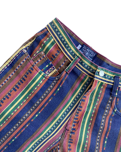 1990'S PALMETTO'S COLORFUL SHORTS