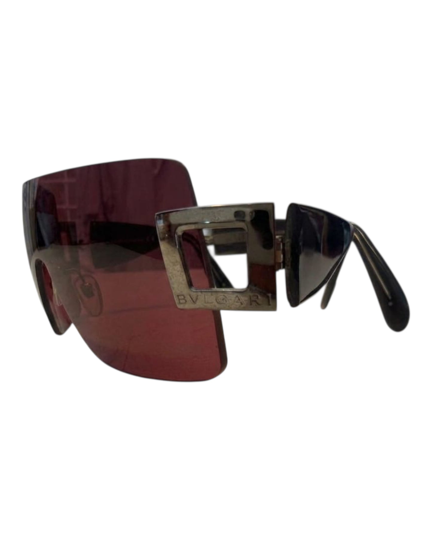2000S BVLGARI PINK MIRRORED LUXE SUNGLASSES
