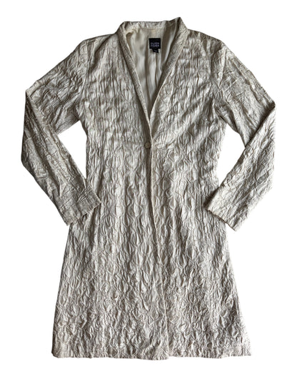 2000S EILEEN FISHER SILK COAT
