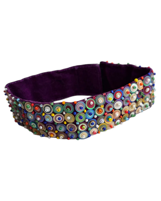 1990S CARNIVAL BEADED CHOKER