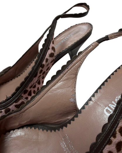 2000S DUMOND ANIMAL PRINT HEELS