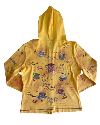 2000S CACTUS COFFEE SHOP MEDIUM HOODIE