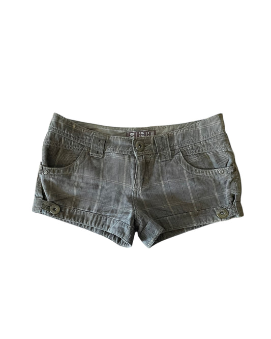 2000S BABY PLAID SHORTS