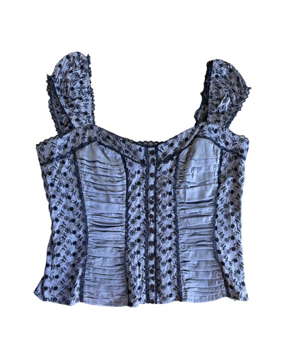 2000S BEBE LARGE BUSTIER TOP
