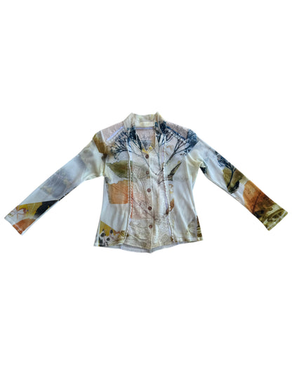 1990’S LEAF BLOUSE