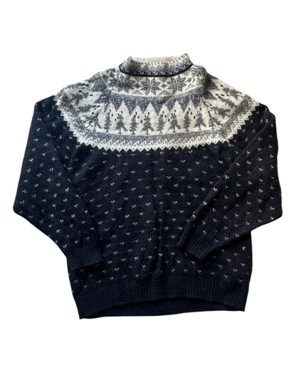 1990´s EDDIE BAUER BLACK SWEATER