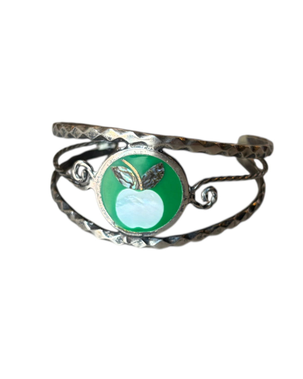 1980S GREEN APPLE BRACELET
