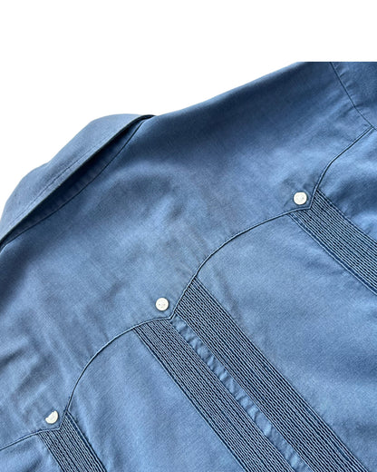 1970s GIVENCHY BLUE SHIRT