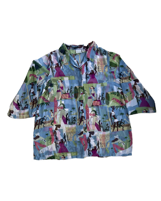 1990S FASHION BUG BLOUSE