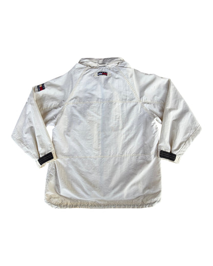 2000S TOMMY HILFIGER WHITE HOODED JACKET