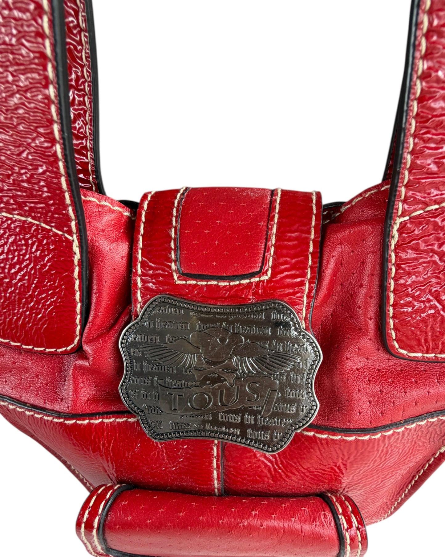 2000S TOUS LEATHER HANDBAG