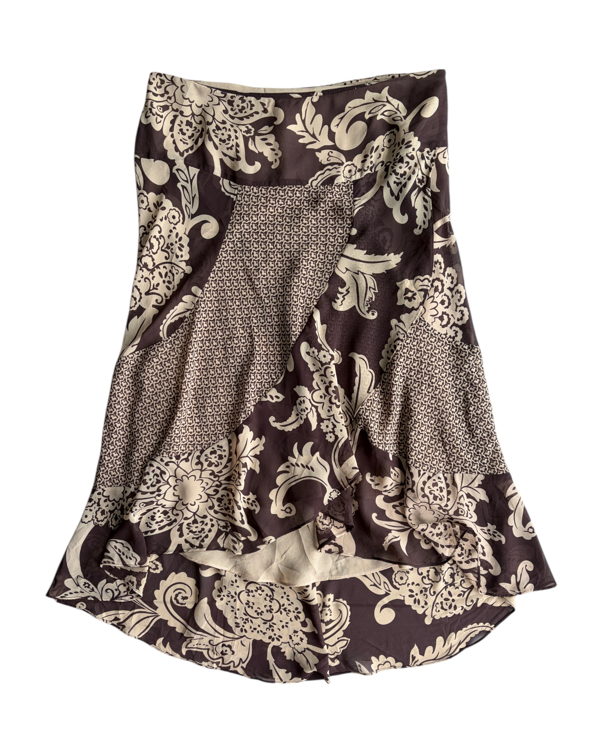 2000S BANDOLINO ASYMMETRIC SKIRT