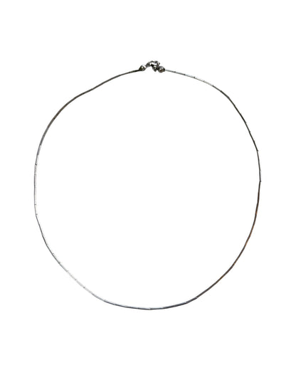1990S BAR SILVER NECKLACE