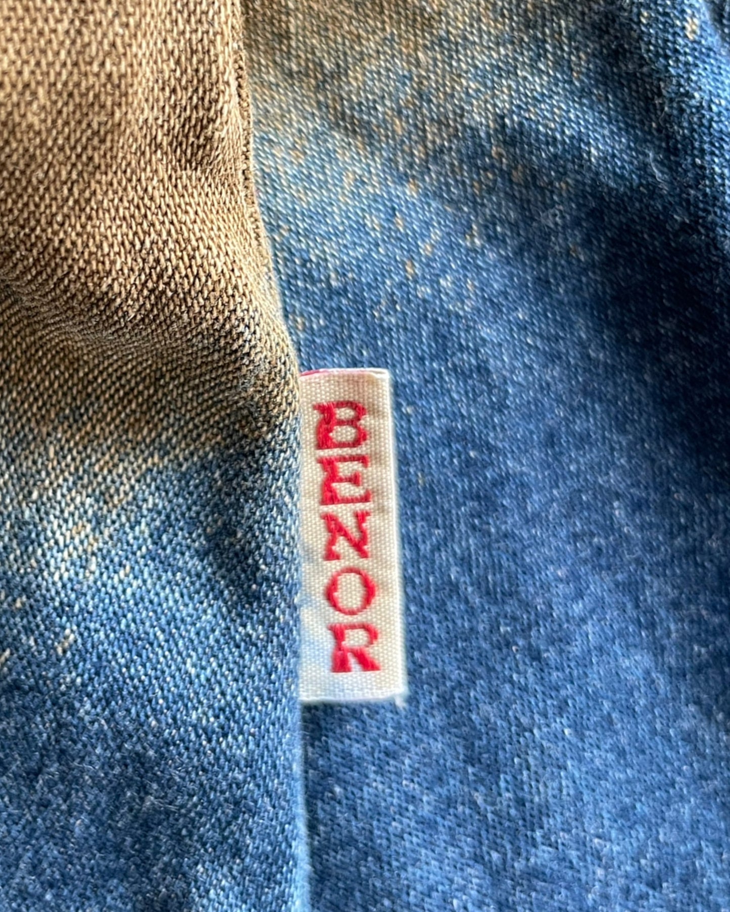 2000S BENOR DENIM MIDI SKIRT