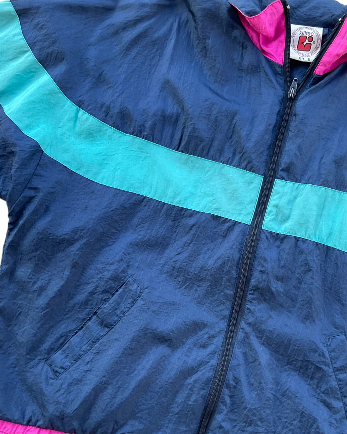 1990S KILLTEC BLUE WINDBREAKER