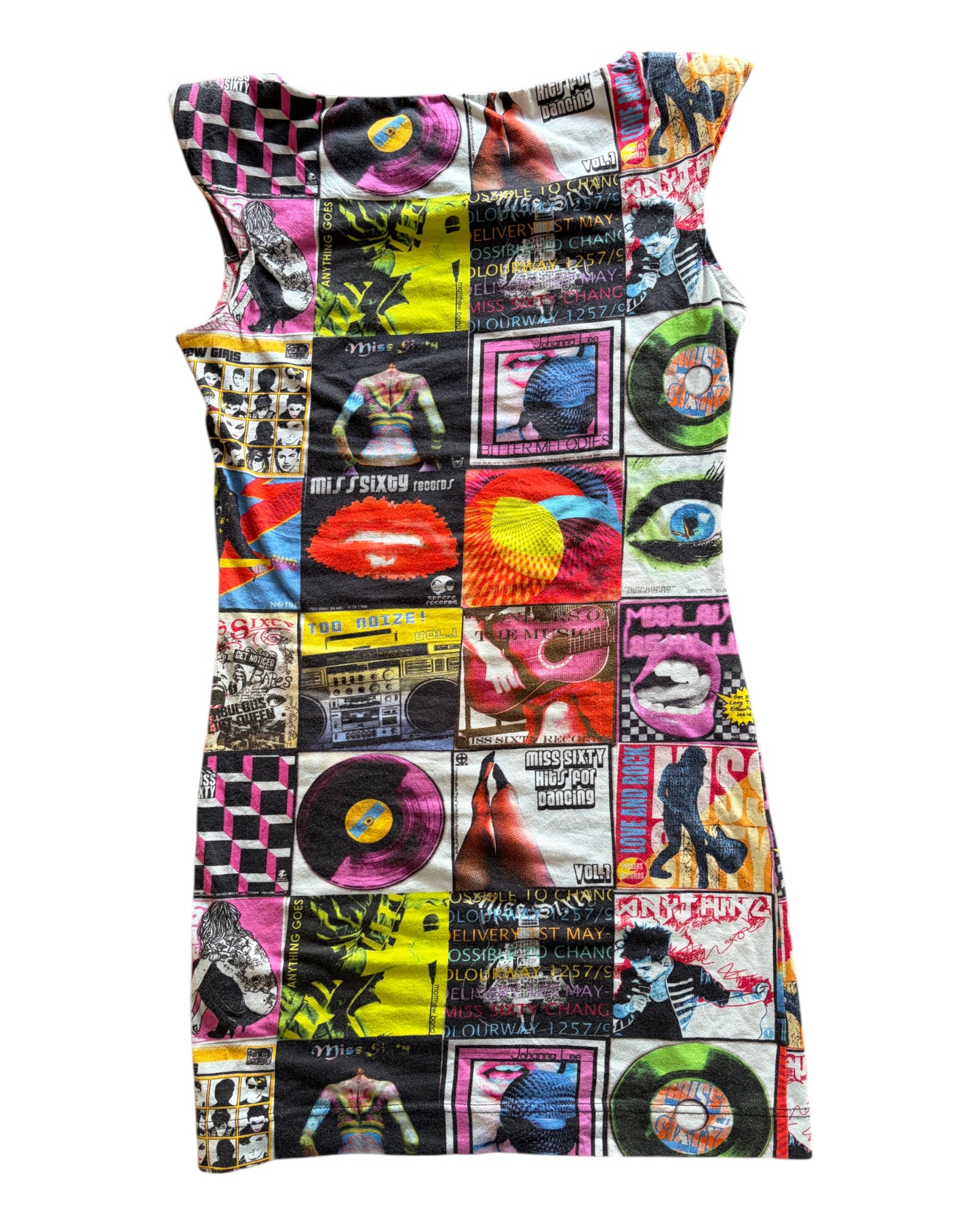 2000s MISS SIXTY ALBUM DRESS