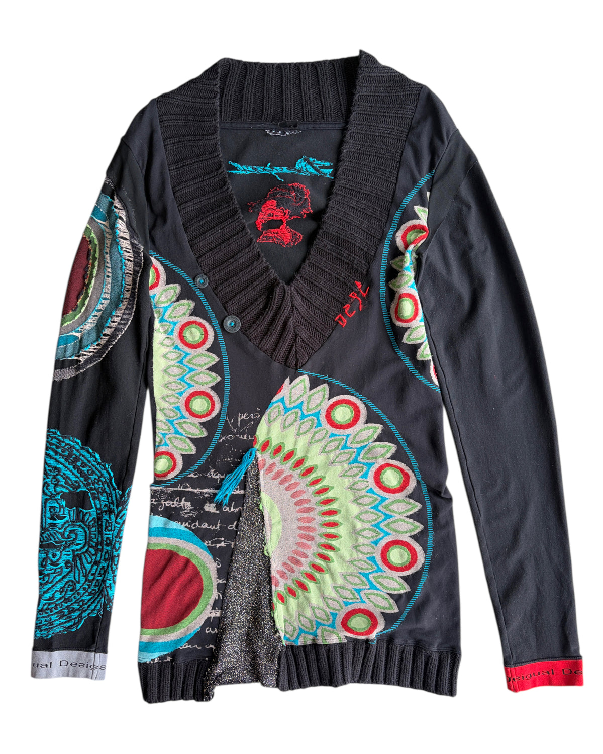 2000S DESIGUAL CHIEF CARDIGAN