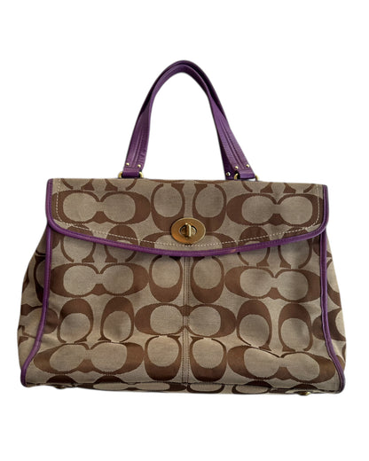 2000’S COACH CHELSEA SIGNATURE LAPTOP TRAVEL ORGANIZER