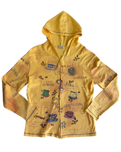 2000S CACTUS COFFEE SHOP MEDIUM HOODIE