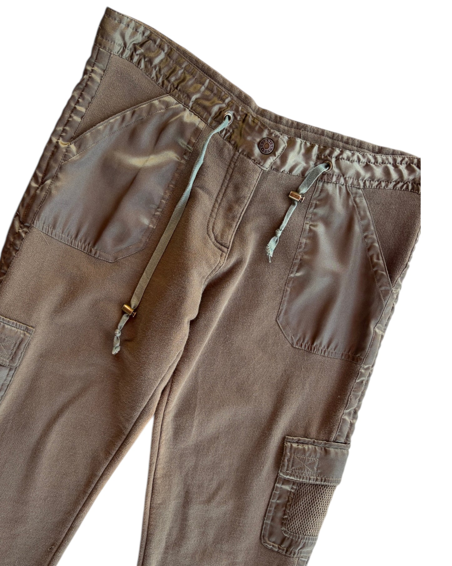 2000S GUESS JEANS BROWN CARGO PANTS