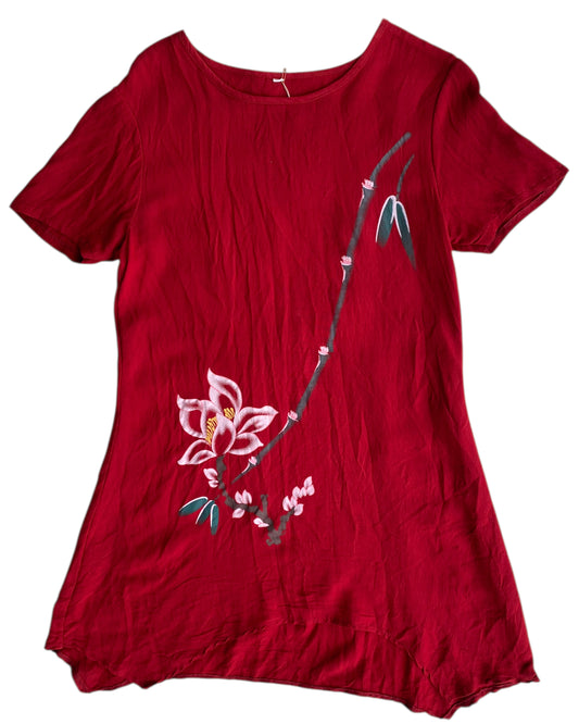 2000´S LINEN STYLE BLOUSE