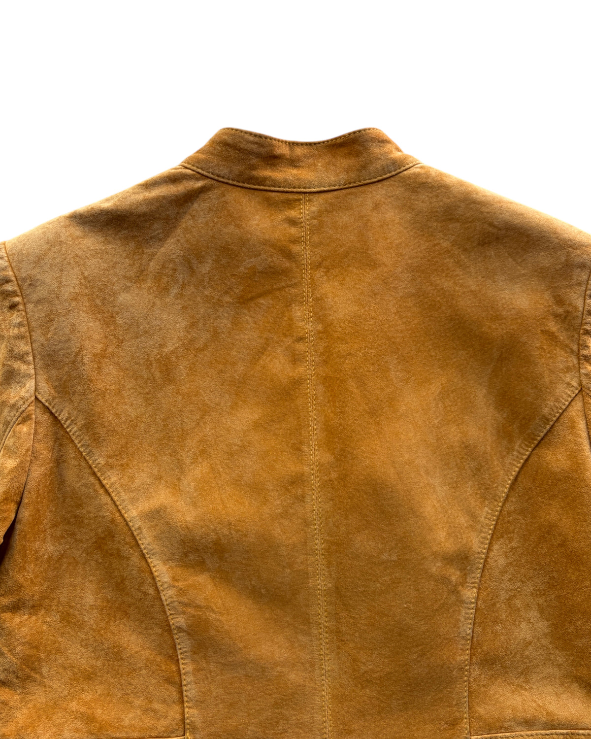 1990S CLOTHES CAMELL LEATHER JACKET