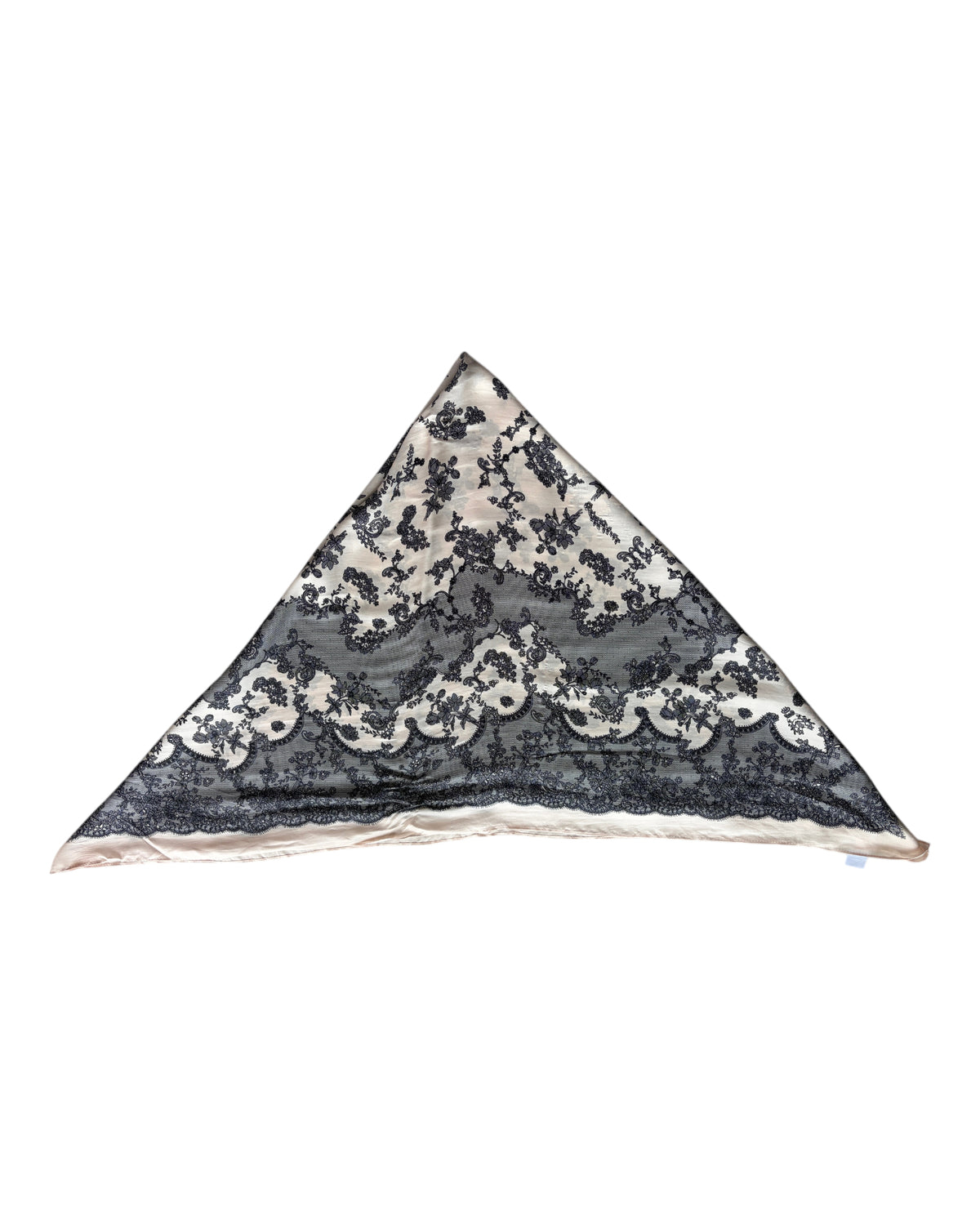2000S VICTORIAN SILK SCARF