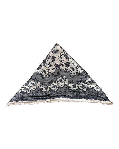 2000S VICTORIAN SILK SCARF