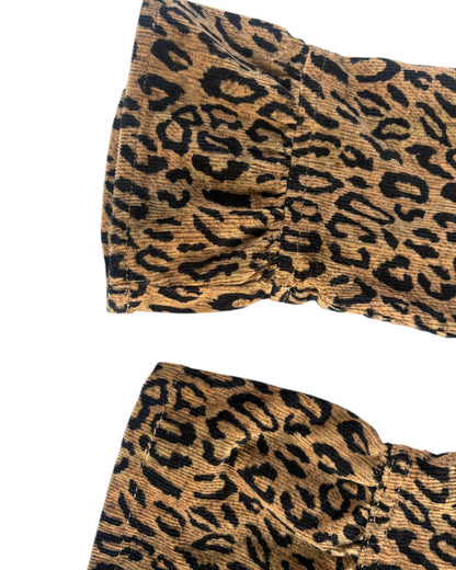 2000S KIKIT LEOPARD PRINT BLAZER JACKET