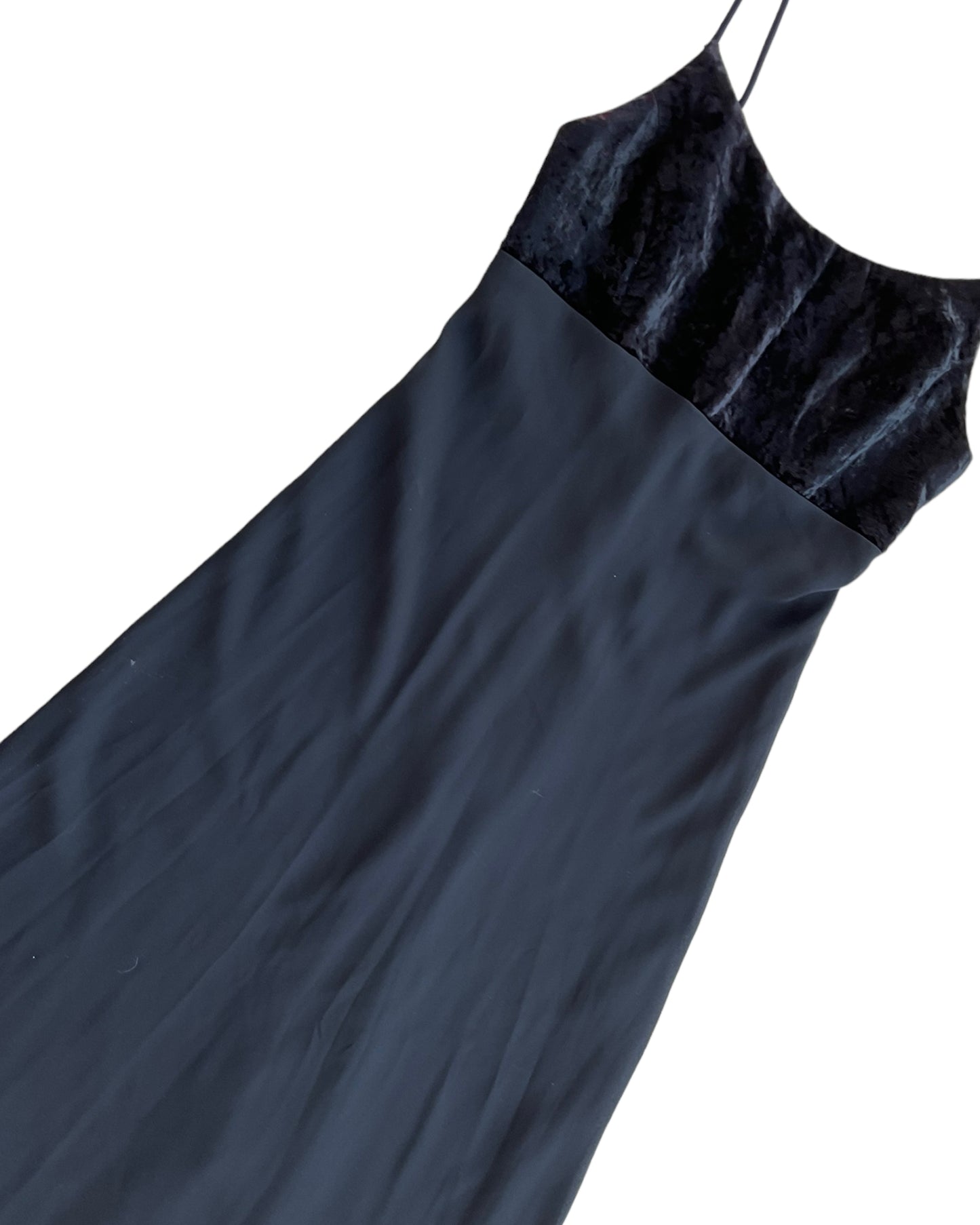 1990S NIGHT WAY VELVET DRESS