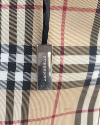 2000S BURBERRY NOVA CHECK TOTE BAG