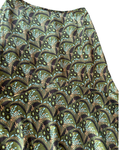 2000S ANN TAYLOR LOFT PATTERNED SKIRT