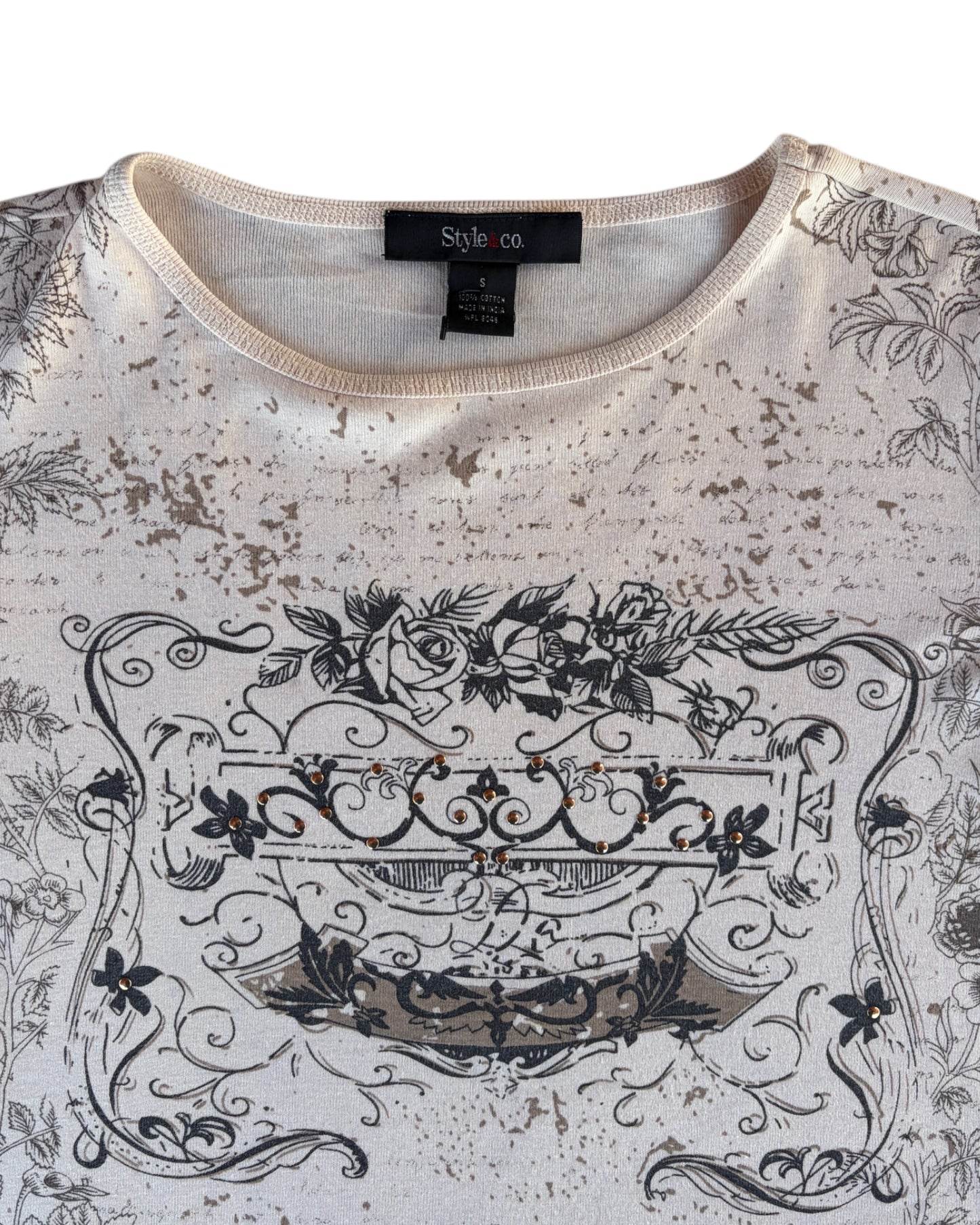 2000S STYLE&CO T- SHIRT