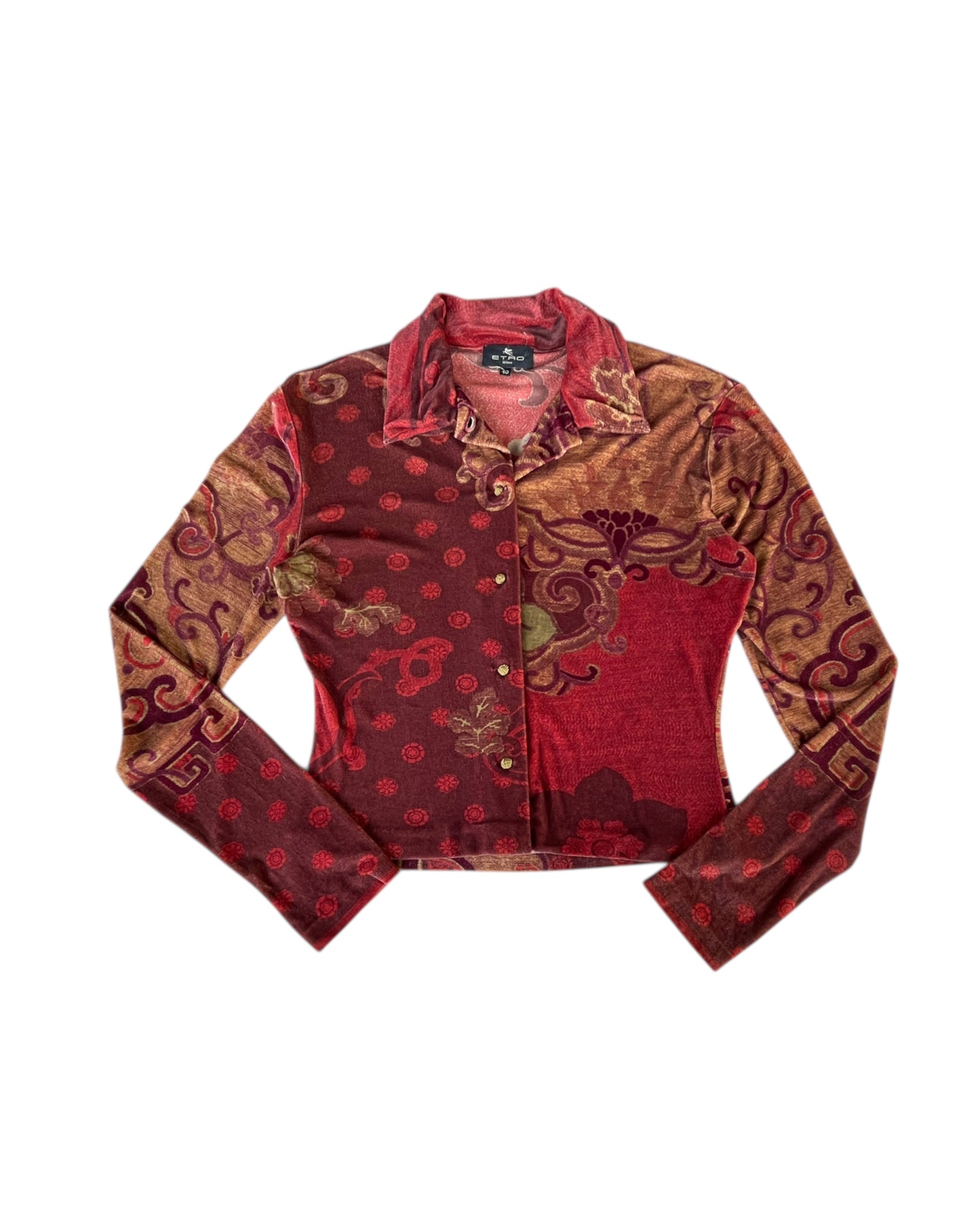 2000S ETRO BUTTON UP SHIRT