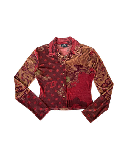 2000S ETRO BUTTON UP SHIRT