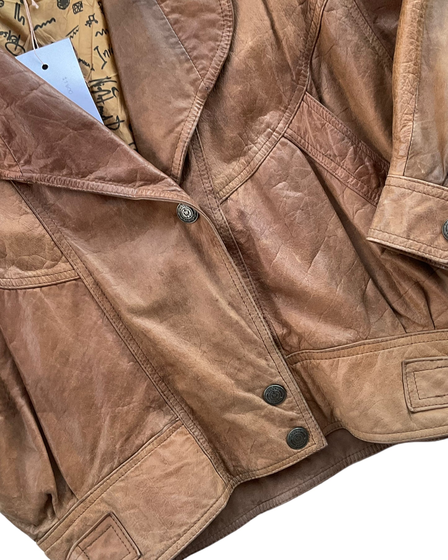 1980S WINLIT LEATHER JACKET