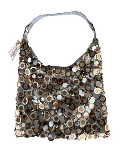 2000S ALGEFRA COLLECTION SEQUIN HOBO BAG